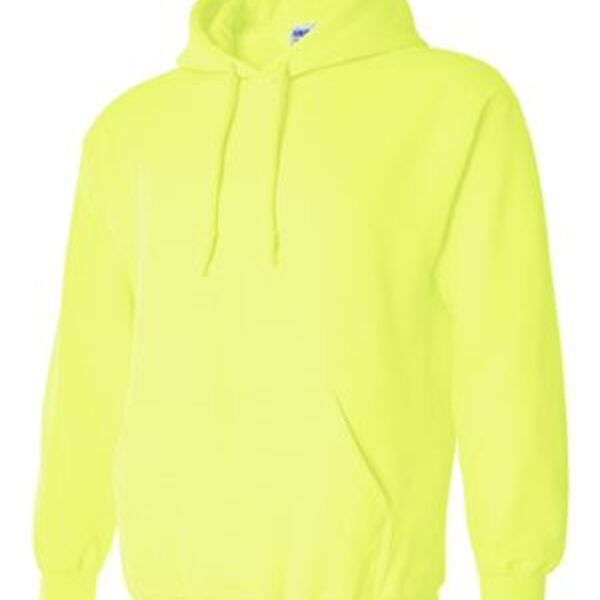 Hi-Vis Heavy Blend Hooded Sweatshirt Thumbnail